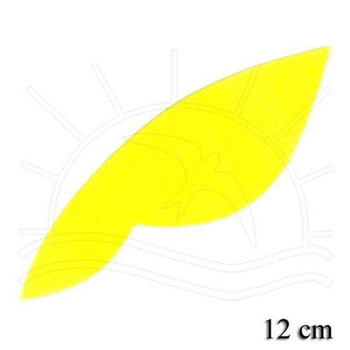 Tamanhos, Medidas e Dimensões do produto Franja em Eva M Modelo 01 - Amarela