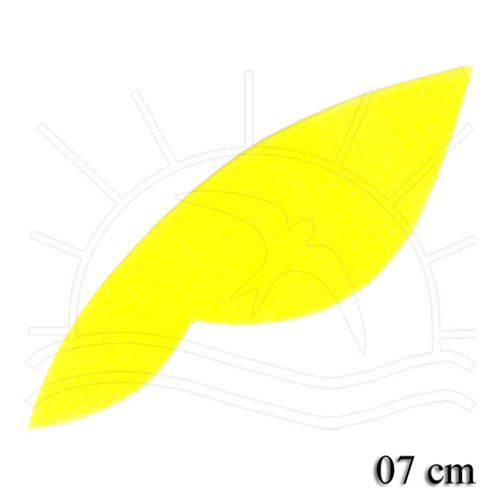Tamanhos, Medidas e Dimensões do produto Franja em Eva P Modelo 01 - Amarela
