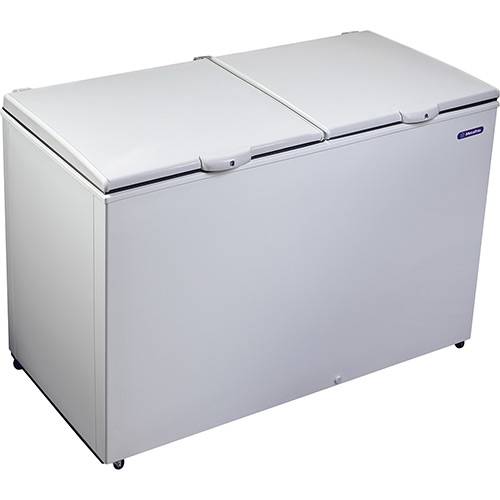 Tamanhos, Medidas e Dimensões do produto Freezer Horizontal Metalfrio DA420 2 Tampas 419 Litros Branco Dupla Ação