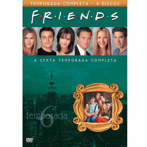 Tamanhos, Medidas e Dimensões do produto Friends - 6ª Temporada Completa (Digipack)