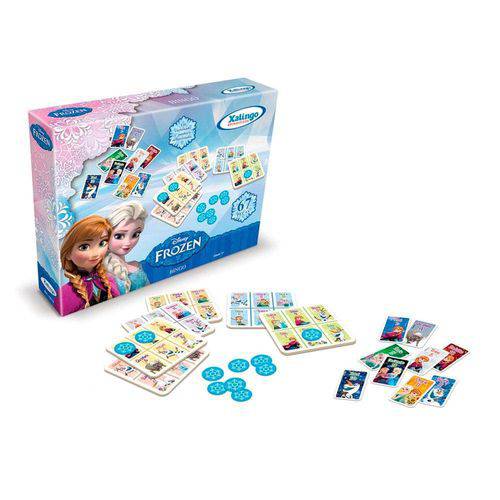 Tamanhos, Medidas e Dimensões do produto Frozen Bingo Educativo Disney - Xalingo