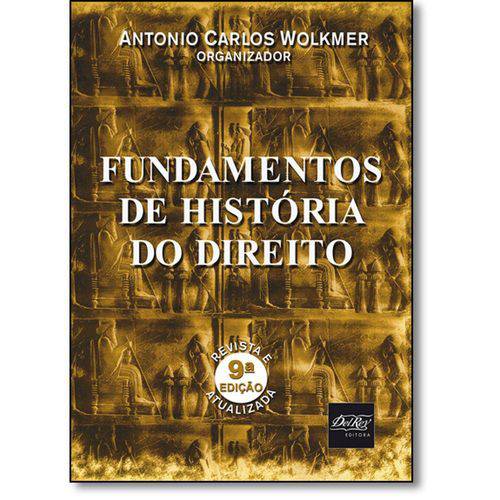 Tamanhos, Medidas e Dimensões do produto Fundamentos de Historia do Direito - 9 Ed