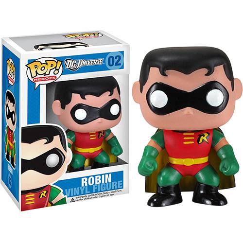Tamanhos, Medidas e Dimensões do produto Funko Pop - Dc Super Heroes Figura Robin - Funko