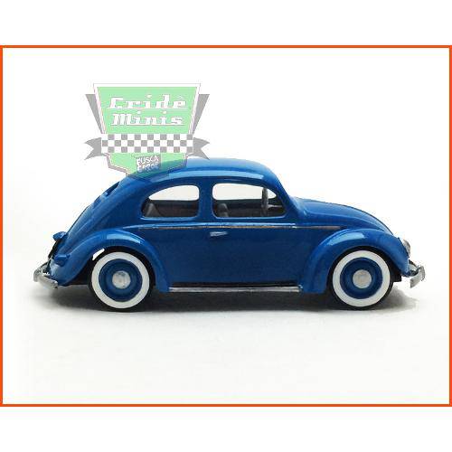 Tamanhos, Medidas e Dimensões do produto Fusca Sedan Split Window 1950 - 8 Dias de Produção - Escala 1/43