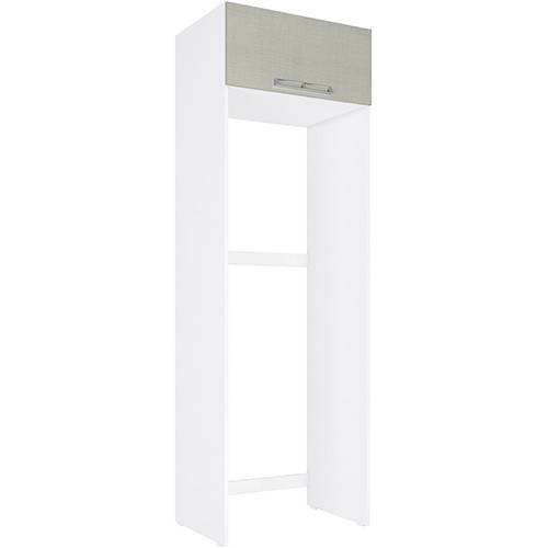Tamanhos, Medidas e Dimensões do produto Gabinete de Geladeira Art In Móveis CZ705 1 Porta Basculante - Branco/Nude