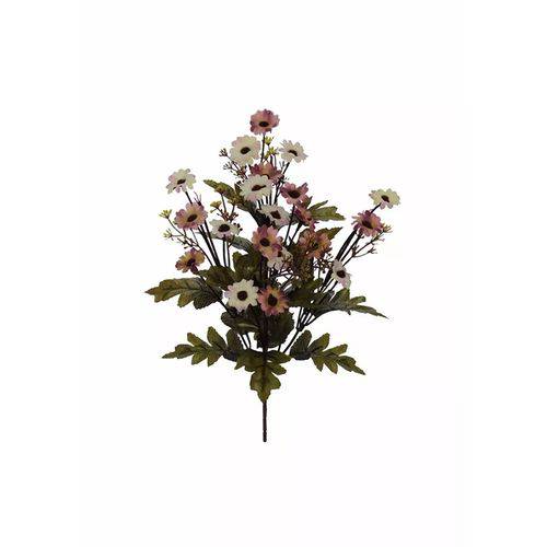 Tamanhos, Medidas e Dimensões do produto Galho Artificial Mini Margarida Rosa Flor Arte