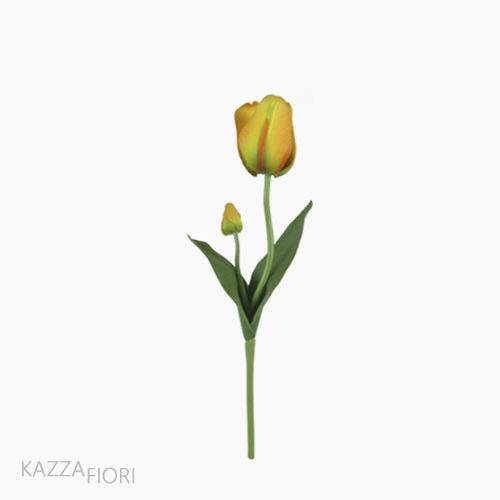 Tamanhos, Medidas e Dimensões do produto Galho Tulipa Artificial - Amarelo