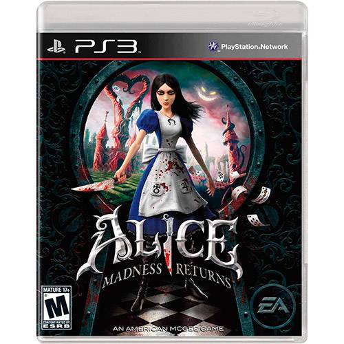 Tamanhos, Medidas e Dimensões do produto Game Alice Madness Returns - PS3