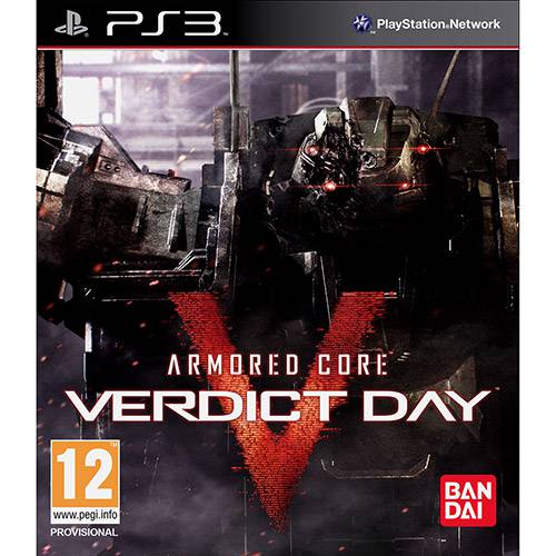 Tamanhos, Medidas e Dimensões do produto Game Armored Core: Verdict Day - PS3