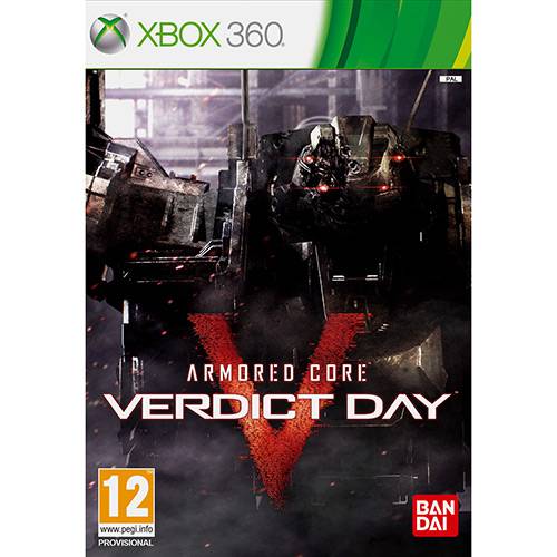Tamanhos, Medidas e Dimensões do produto Game Armored Core: Verdict Day - XBOX 360