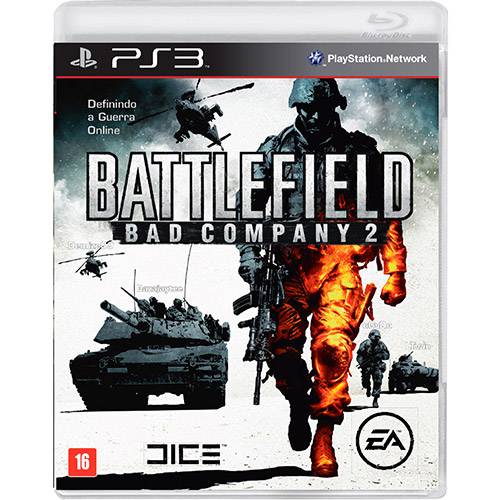 Tamanhos, Medidas e Dimensões do produto Game Battlefield: Bad Company 2 - PS3