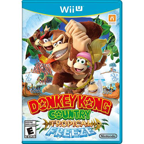 Tamanhos, Medidas e Dimensões do produto Game - Donkey Kong Country: Tropical Freeze - Wii U