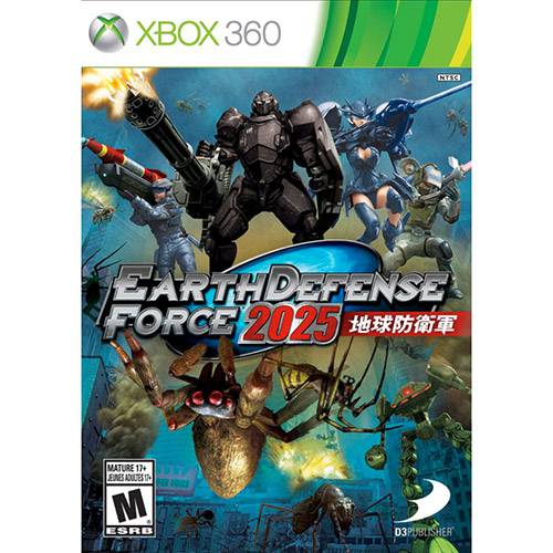 Tamanhos, Medidas e Dimensões do produto Game - Earth Defense Force 2025 - X360