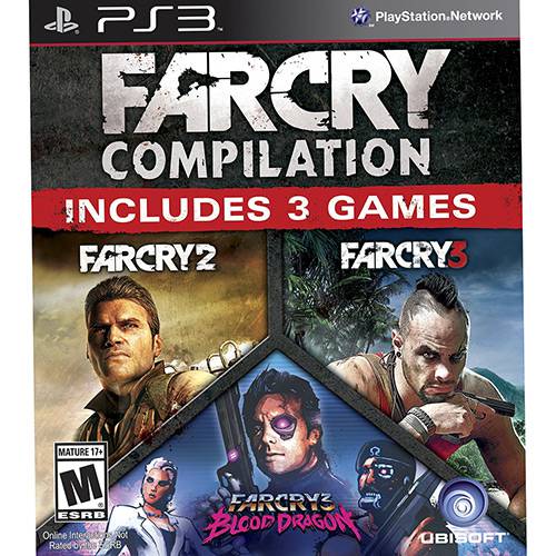 Tamanhos, Medidas e Dimensões do produto Game - Far Cry Compilation (Versão em Português) - PS3