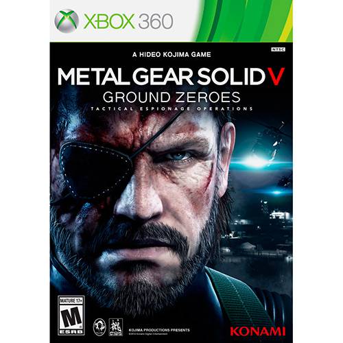 Tamanhos, Medidas e Dimensões do produto Game Metal Gear Solid V: Ground Zeroes - X360