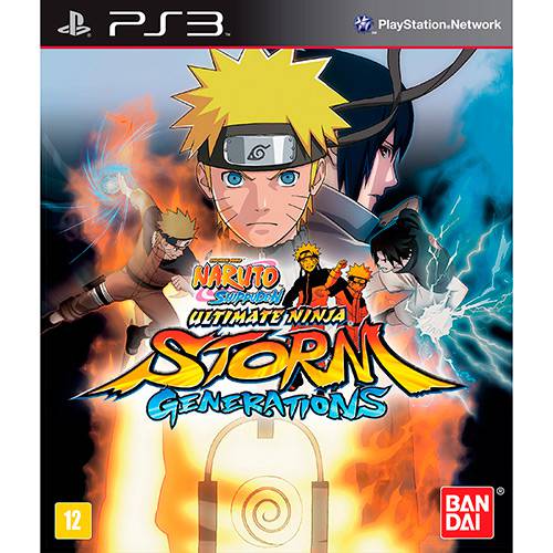 Tamanhos, Medidas e Dimensões do produto Game Naruto Shippuden: Ultimate Ninja Storm Generations - PS3