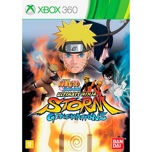 Tamanhos, Medidas e Dimensões do produto Game Naruto Shippuden: Ultimate Ninja Storm Generations - X360