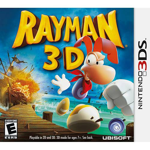 Tamanhos, Medidas e Dimensões do produto Game Rayman 3D 3DS - Ubisoft