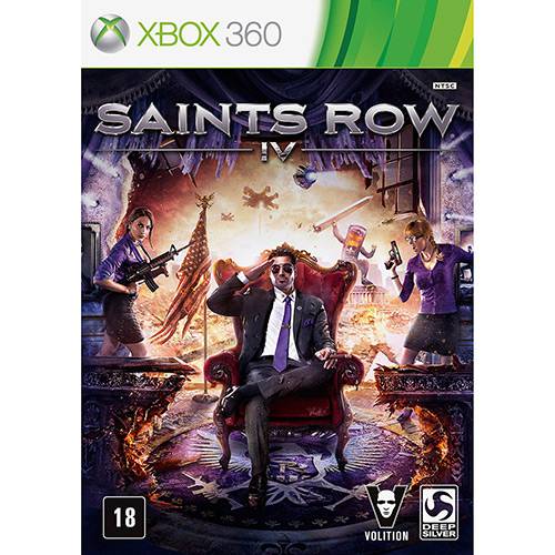 Tamanhos, Medidas e Dimensões do produto Game Saints Row IV - X360