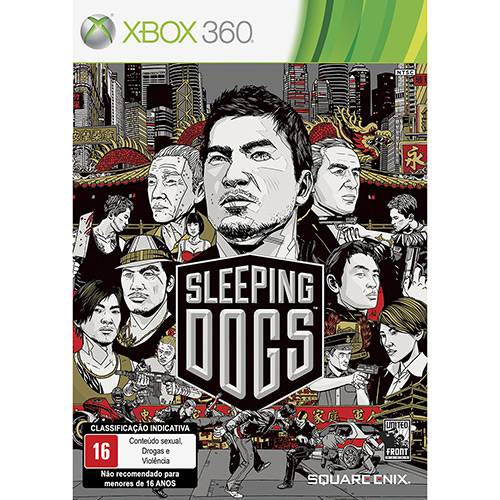 Tamanhos, Medidas e Dimensões do produto Game - Sleeping Dogs - X360