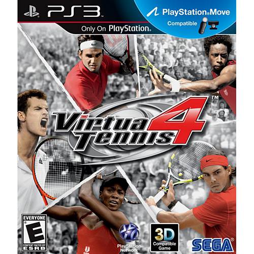 Tamanhos, Medidas e Dimensões do produto Game Virtua Tennis 4 - PS3