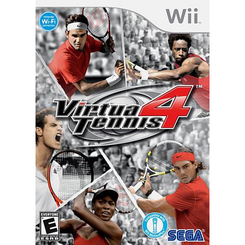 Tamanhos, Medidas e Dimensões do produto Game Virtua Tennis 4 - Wii