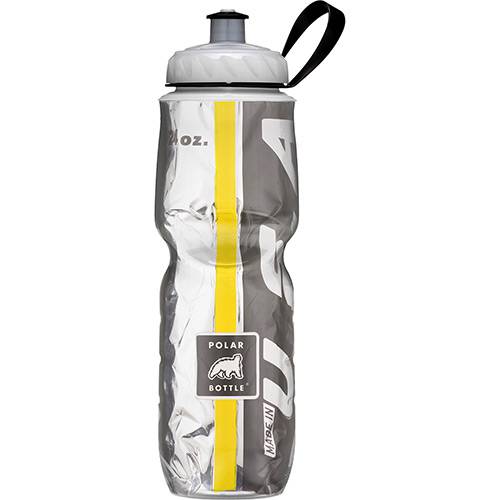 Tamanhos, Medidas e Dimensões do produto Garrafa Polar 24Oz - 710ml - Black And Yellow