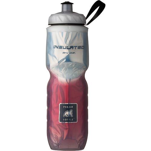 Tamanhos, Medidas e Dimensões do produto Garrafa Polar 24Oz - 710ml - Degradê Vermelho