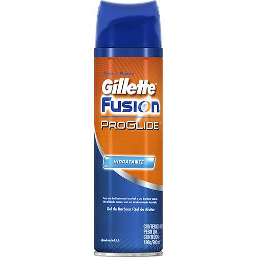 Tamanhos, Medidas e Dimensões do produto Gel de Barbear Gillette Fusion ProGlide Hidratante 198g