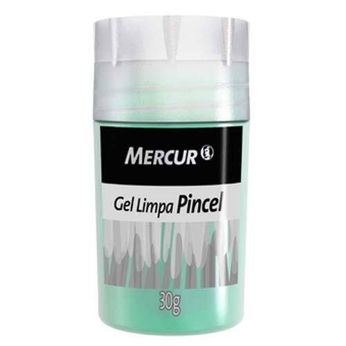 Tamanhos, Medidas e Dimensões do produto Gel Limpa Pincel Mercur - 30g