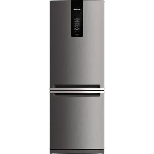 Tamanhos, Medidas e Dimensões do produto Geladeira/Refrigerador Brastemp Duplex 2 Portas BRE57 Frost Free 443L - Inox