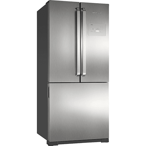 Tamanhos, Medidas e Dimensões do produto Geladeira/Refrigerador Brastemp Frost Free Side By Side BRO80AKANA Inverse 540L - Evox
