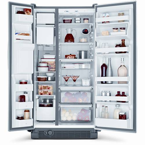 Tamanhos, Medidas e Dimensões do produto Geladeira / Refrigerador Brastemp Side By Side Ative BRS62 Inox 560 Litros