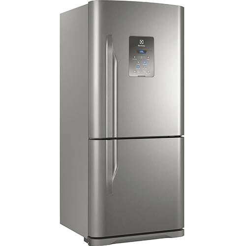 Tamanhos, Medidas e Dimensões do produto Geladeira / Refrigerador Electrolux Frost Free Bottom Freezer DB84X 598 Litros - Inox