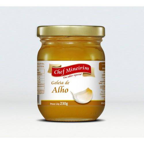 Tamanhos, Medidas e Dimensões do produto Geleia de Alho 230g - Chef Mineirim