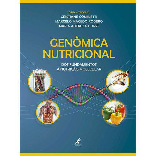 Tamanhos, Medidas e Dimensões do produto Genômica Nutricional: dos Fundamentos à Nutrição Molecular – 1ª Edição - Impresso