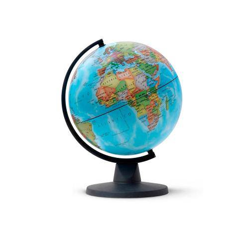 Tamanhos, Medidas e Dimensões do produto Globo Terrestre Mundial Geográfico e Político com Países Oceanos Mini Continenti Tecnodidattica 16cm