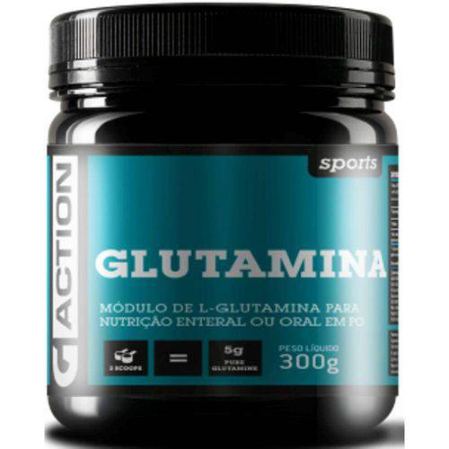 Tamanhos, Medidas e Dimensões do produto Glutamina Sports Gaction 300 G