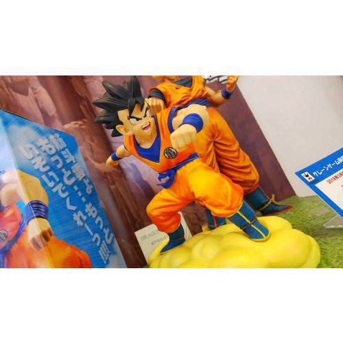 Tamanhos, Medidas e Dimensões do produto Goku e Nuvem Voadora Kintoun - Dragon Ball Z - Banpresto