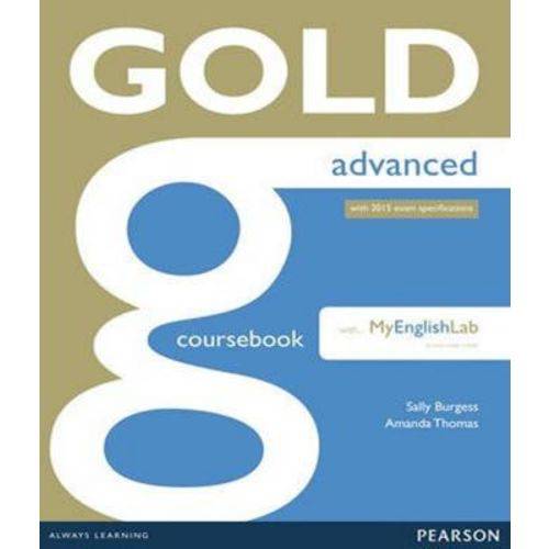 Tamanhos, Medidas e Dimensões do produto Gold Advanced - Coursebook With Myenglishlab