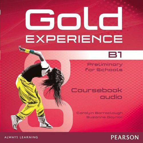 Tamanhos, Medidas e Dimensões do produto Gold Experience B1 Class Audio Cds