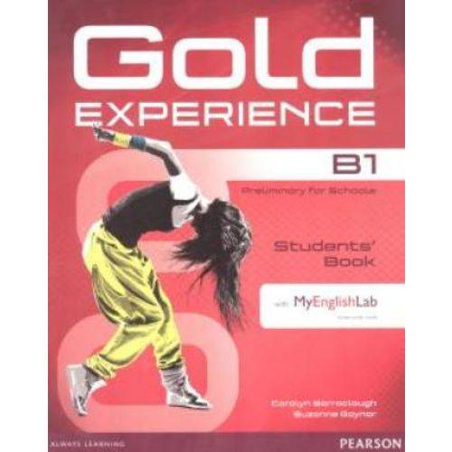 Tamanhos, Medidas e Dimensões do produto Gold Experience B1 Sb With DVD-rom And Myenglishlab - 1st Ed