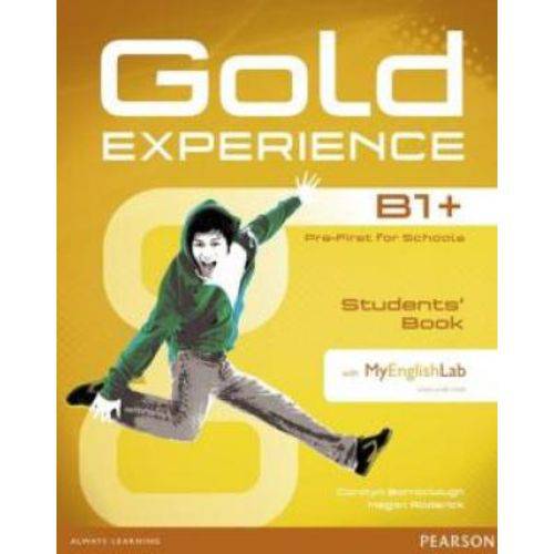 Tamanhos, Medidas e Dimensões do produto Gold Experience B1+ Sb With DVD-rom And Myenglishlab - 1st Ed