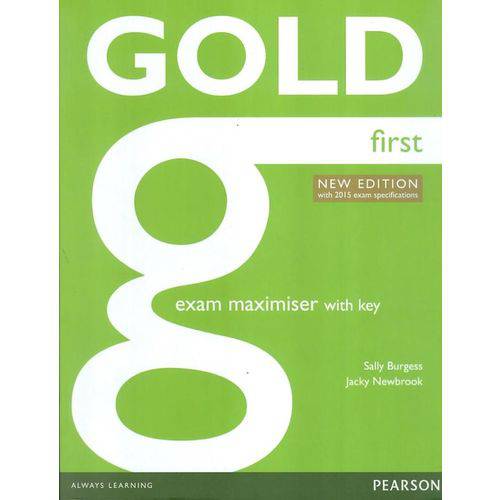 Tamanhos, Medidas e Dimensões do produto Gold First Exam Maximiser With Key - 2nd Ed