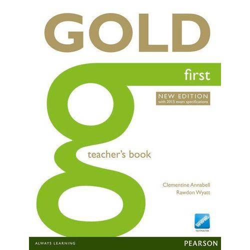 Tamanhos, Medidas e Dimensões do produto Gold First Teacher's Resource Material First Tb 2E