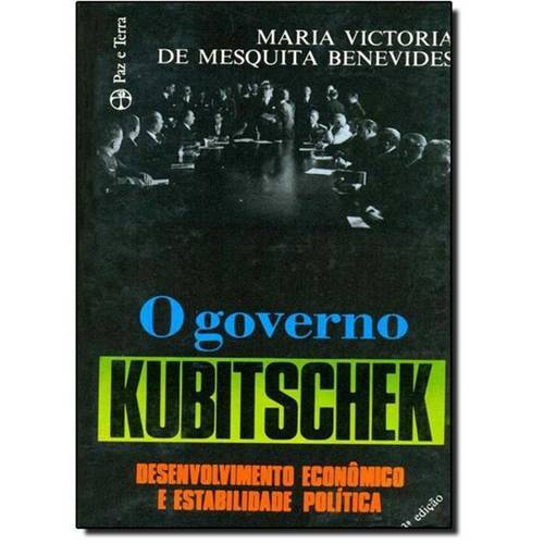 Tamanhos, Medidas e Dimensões do produto Governo Kubitschek: Desenvolvimento Econômico e Estabilidade Política