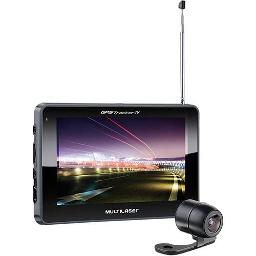 Tamanhos, Medidas e Dimensões do produto GPS Automotivo Multilaser Tracker III Tela 5" com TV Digital e Câmera de Ré