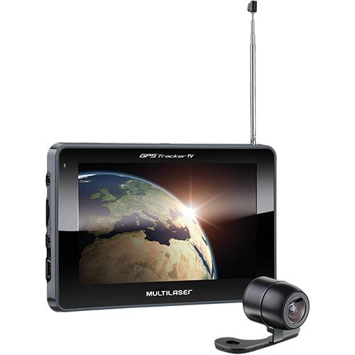 Tamanhos, Medidas e Dimensões do produto GPS Automotivo Multilaser Tracker III Tela 7" com TV Digital e Câmera de Ré