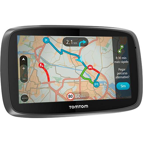 Tamanhos, Medidas e Dimensões do produto GPS Automotivo Tomtom Go 500 Tela 5" Bluetooth com Trânsito Tempo Real