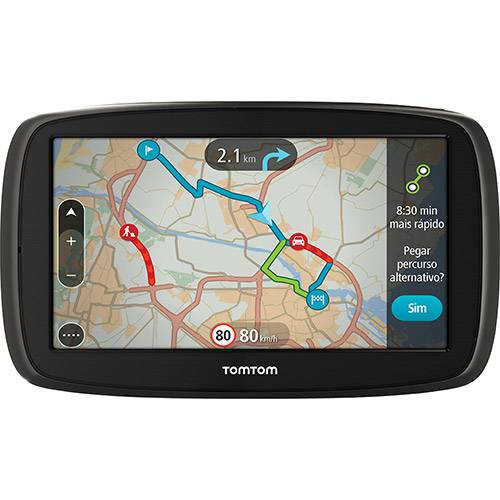 Tamanhos, Medidas e Dimensões do produto GPS Automotivo TomTom GO 60B Tela 6" Bluetooth com Trânsito Tempo Real